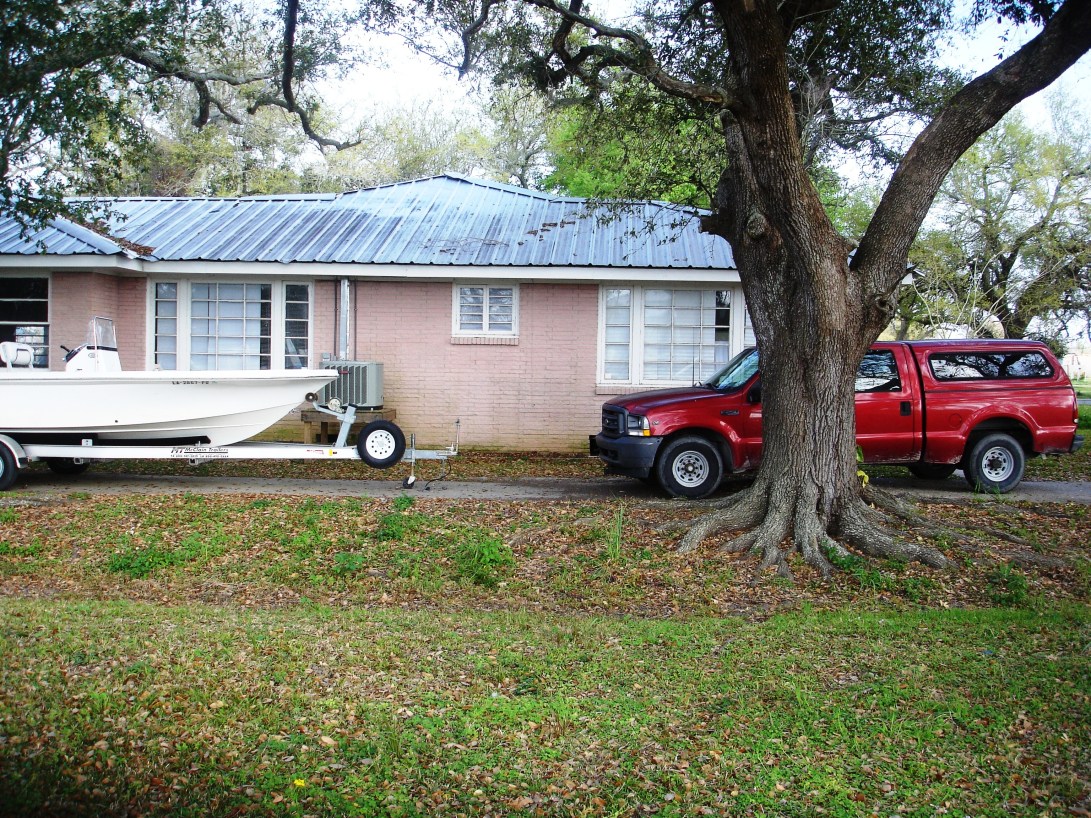 6 The house, the Brazen Sparrow, and the truck