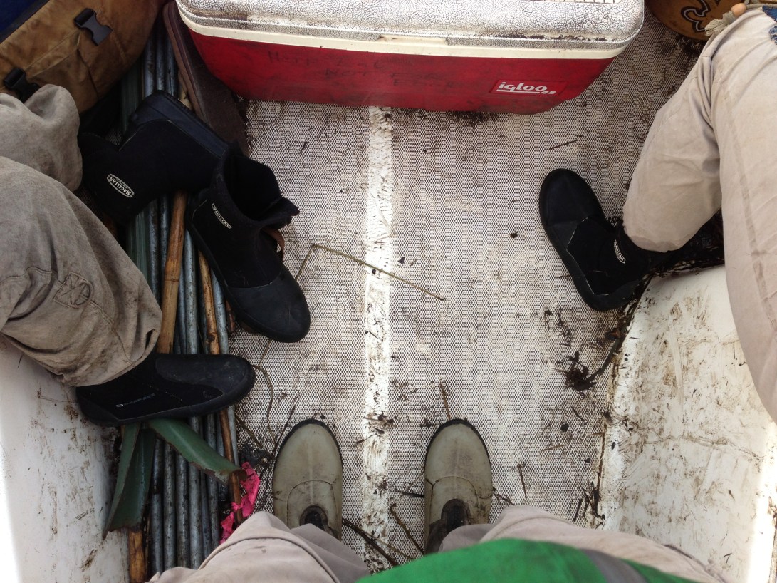 9 Bottom of the boat